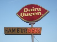 Even Dairy Queen supports Rangers F.C. (this one\'s for you Richard!)
